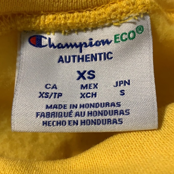 Yellow Champion Crewneck - Picture 3 of 3